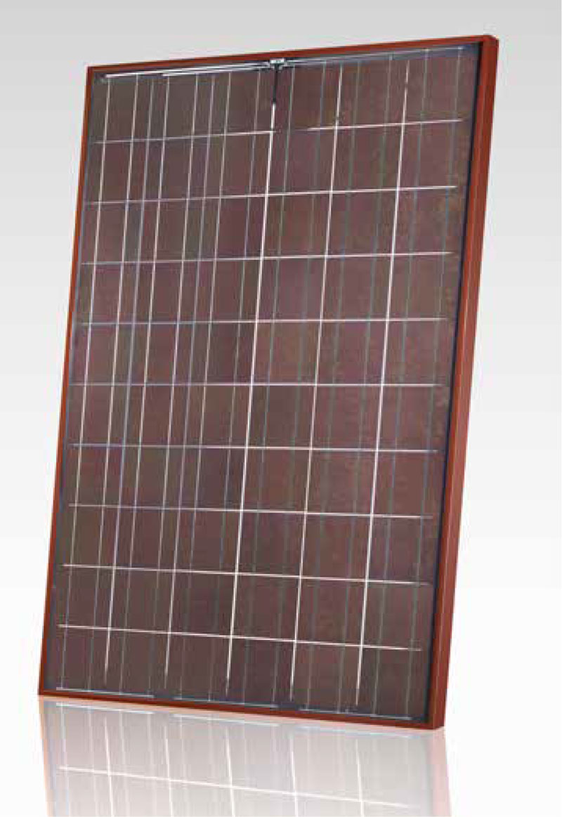 Pannello fotovoltaico standard colorato